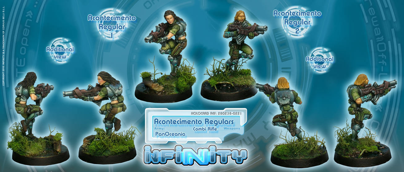 Acontecimento Regulars (Combi Rifle, Combi Rifle + Light GL)