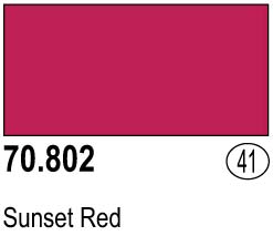 Sunset Red 70.802