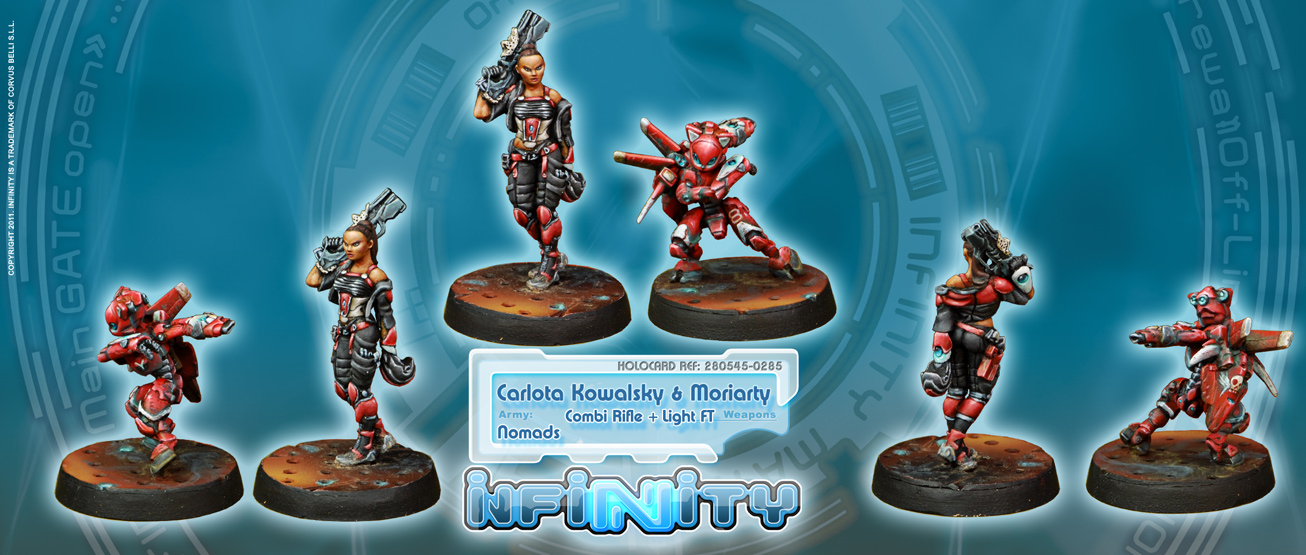 Carlota Kowalsky & Moriarty (Combi Rifle + Light FT)