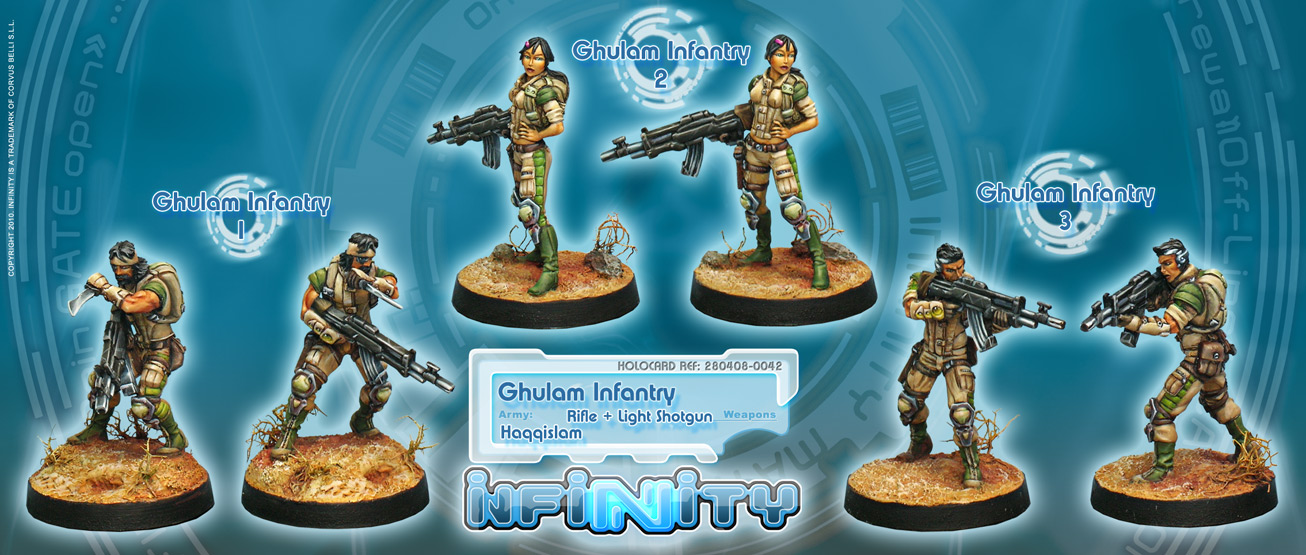 Ghulam Infantry (Rifle + Light Shotgun)