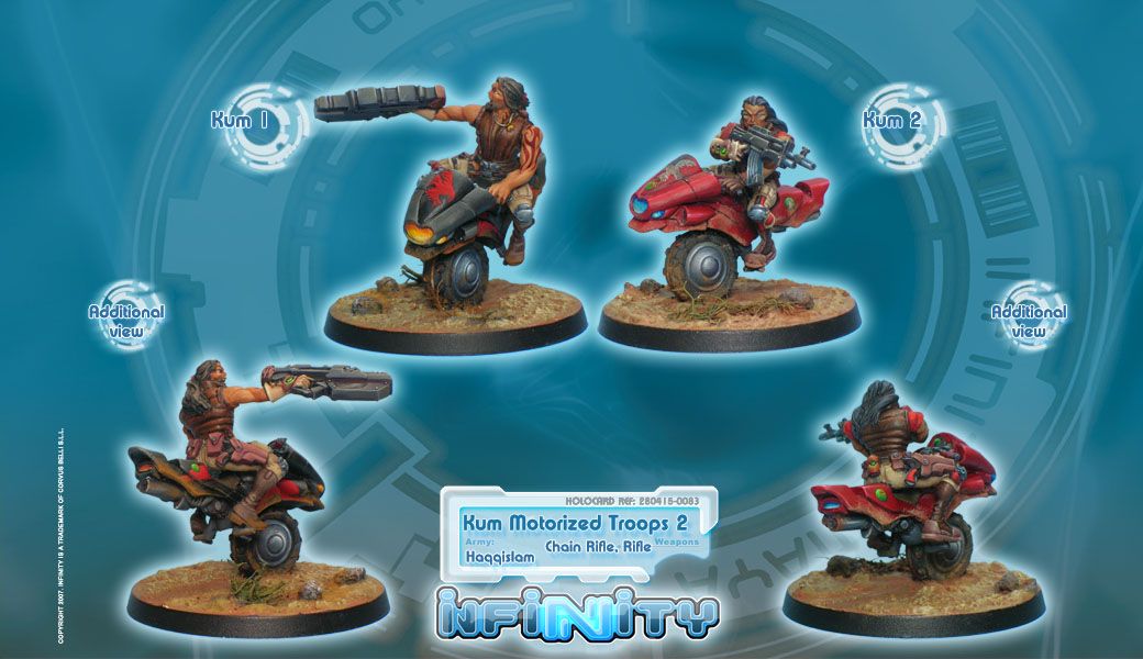 Kum Motorized Troops 2 (Mono-wheel motorcycles)