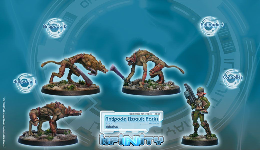 Antipode Assault Packs (Controller, 3 Antipodes)