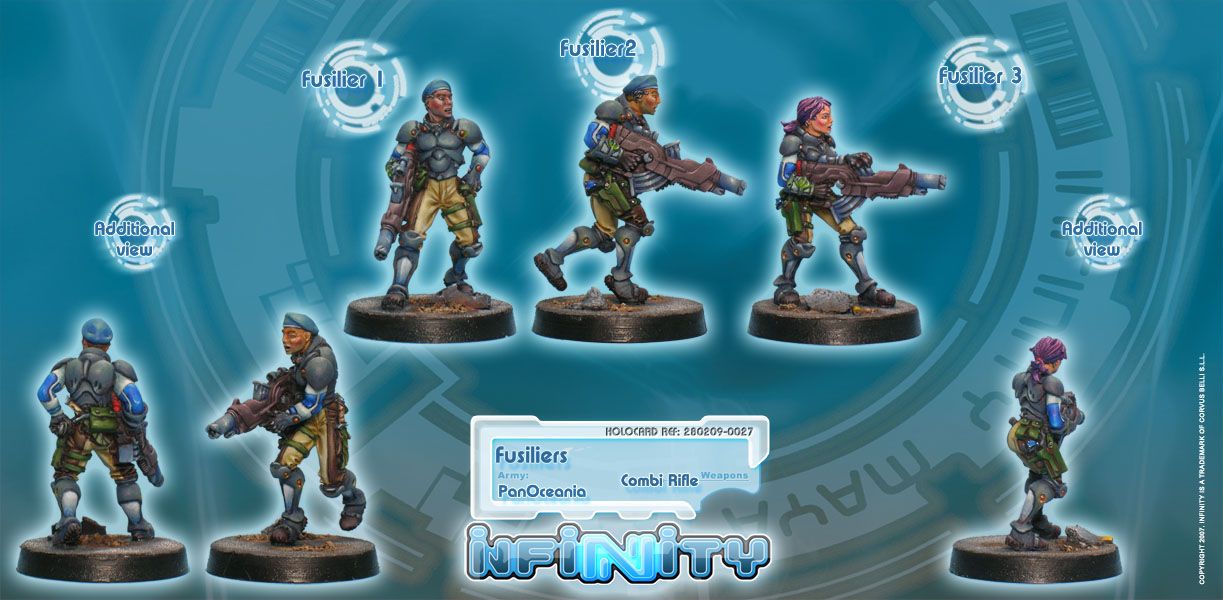 Fusiliers (Combi Rifle)