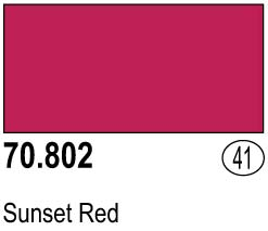 Sunset Red 70.802