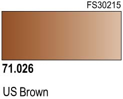 US Flat Brown 71.026