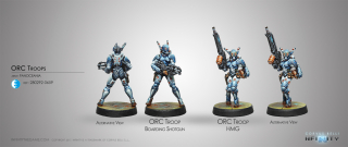 Orc Troops (HMG/Boarding Shotgun) 